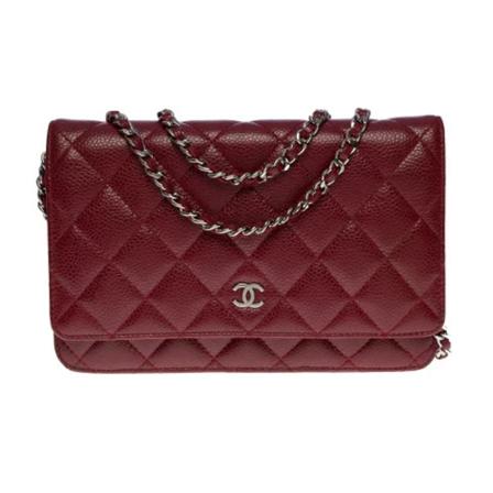 Chanel Vintage, Pre-owned Leather chanel-bags Rood, Dames, Maat:ONE Size,leer