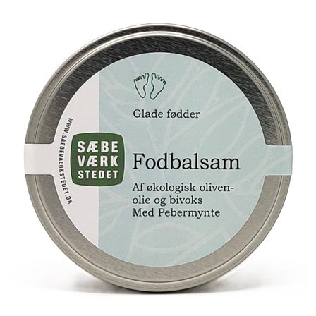 SÆBEVÆRKSTEDET Glade Fødder Fodbalsam 75 g, Skincare, Fodpleje, Fodcreme