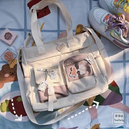 Vedenpitävä kangas naisten käsilaukut olkalaukku nailon naisten olkalaukku Oxford crossbody-laukut kassi kirjalaukut tytöille olkalaukut