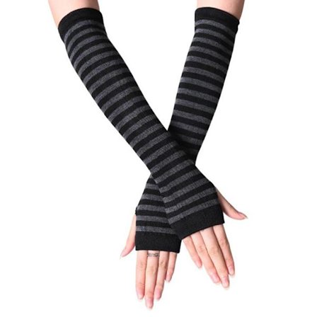 Vinter Höst Handled Arm Hand Arm Warmers Stickad ärm Varm Fi
