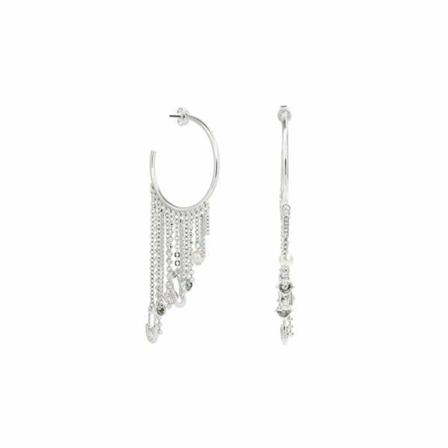 Karl Lagerfeld Earrings Grå, Dame Øreringe, Størrelse: ONE Size