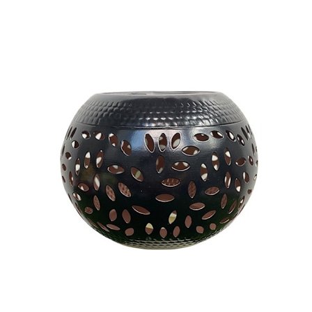 Solcells skrivbordslampa utomhus vattentät, svart metall skrivbordslampa dekorativ lampa automatisk strömbrytare belysning skymning till gryning 