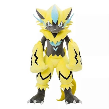 Barn&Gutter&Jente 22cm 9" Zeraora Plysj Animasjonsleke Myk Utstoppet Plysjdukke Gave