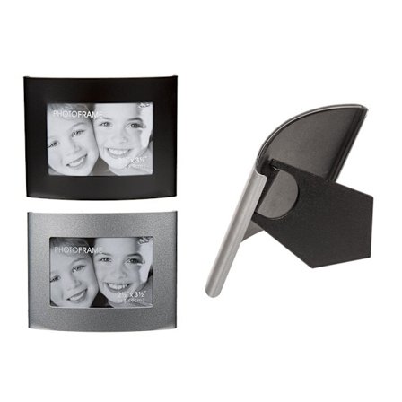 Hvelvet Fotoramme - Ramme i Metall - Bøyd Metallramme - 6 x 9 cm