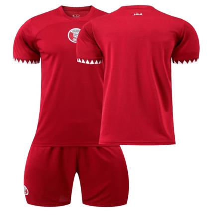2223 Qatar Hemma Fotbollströja Nr Nummer Jersey Without Socks Xs(155-165cm)