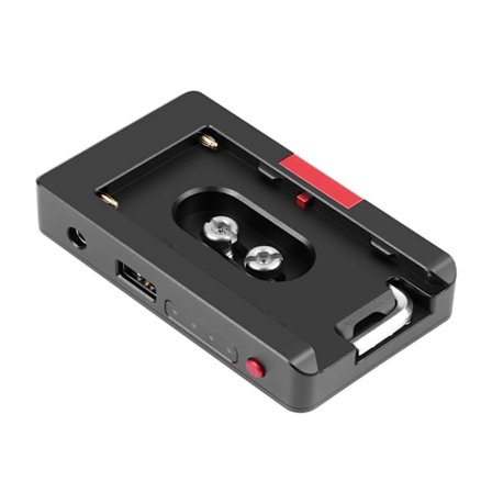 PULUZ DSLR Kamera Klämma Batteriadapterplatta NPF970 Batteri Metallbasfäste För Canon / Nikon / Panasonic