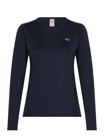 Nora 2.0 Long Sleeve Sport T-shirts & Tops Long-sleeved Navy Kari Traa