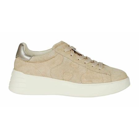 Hogan Sneakers , Beige , Dames , Maat: 40 EU