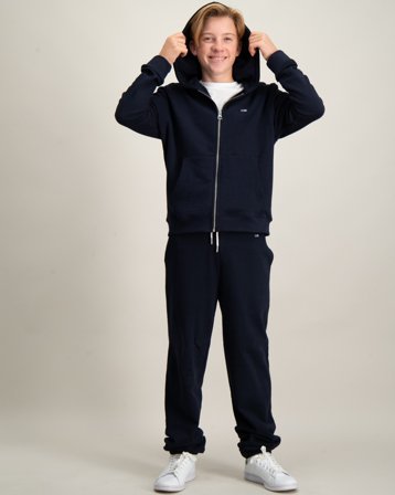 Lexington Brian Organic Cotton Logo Sweatpants Blå Bukser Gutt - Kids Brand Store