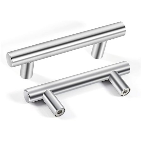 Indvendig Dørgreb 12 X 12 Mm Køkkengreb Skabgreb Skab