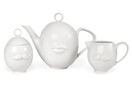 Jonathan Adler Mr&Mrs Muse Sukkerskål Ø7,6xH14