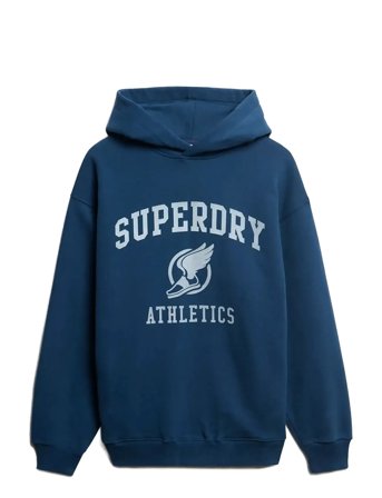 Vintage Ath Over D Hood Blue Superdry