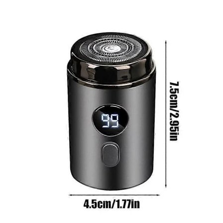 Elektrisk Mini Barbermaskin Oppladbar Hele Kroppen Vaskbar Reise Bil Bærbar Herrebarbermaskin Smertefri Trådløs Trimmer Kniv Ansikt Skjeggrak...