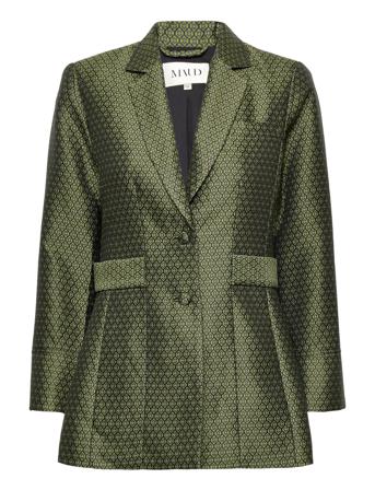 Rikke Blazer Blazers Single Breasted Blazers Grønn MAUD