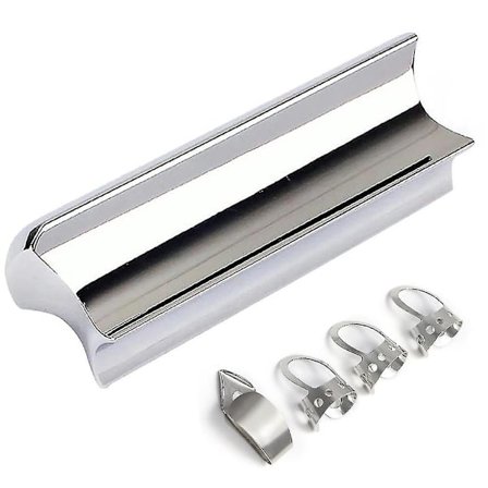 Rostfritt stål gitarr slide ton bar för Dobro, Lap Steel Guitar, Hawaiian Guitar, Elgitarr