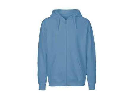 NEUTRAL Hoodie zip O63301 herr blå S - Lyreco - Arbetskläder - Arbetströjor - Hoodies och luvtröjor