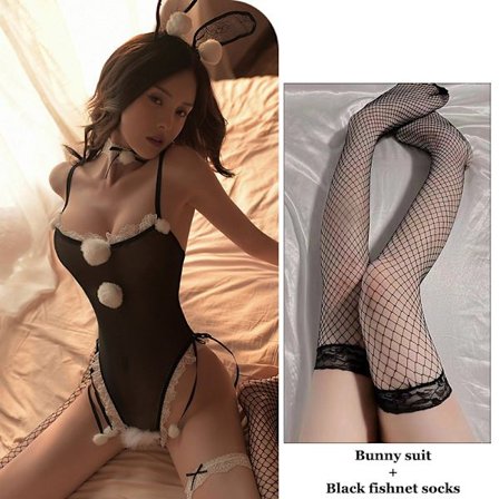 Nattøy Undertøy Sexy undertøy for kvinner Body Cosplay Maid U -