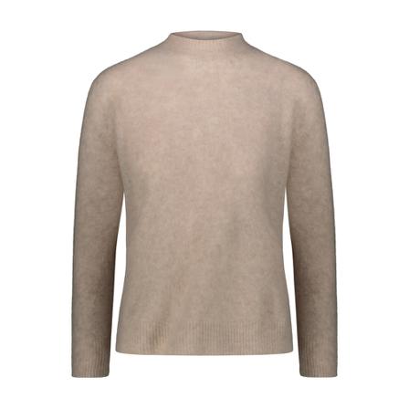 Roberto Collina, Round-neck Knitwear Beige, Dames, Maat:L