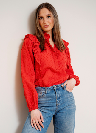 MISSMAYA - Maya Blouse Rouge - XS