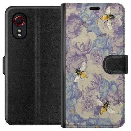 Kompatibelt Plånboksfodral till Samsung Samsung Galaxy Xcover 5 Bin Blommor