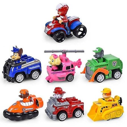 Patrulje redningsbus lancering transformerende 2-i-1 spor sæt køretøj legetøjssæt Patrulla Canina Pat Patrol hvalpe børnefødselsdagsgaver - 
