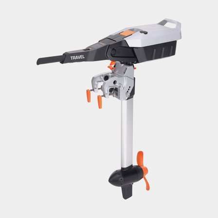 Elmotor båd Torqeedo Travel L (Long), Range Package, 1100 W, lang rig (75 cm), med integreret lithiumbatteri (1425 Wh)