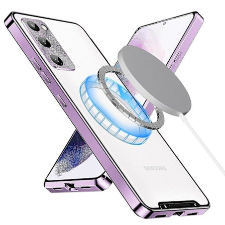 Hårt Magnetiskt Skal med Linsskydd Kompatibel med Samsung Galaxy S23 Ultra Plus