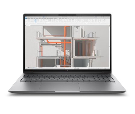 HP Zbook X G1i Intel Core Ultra 7 265H Mobiler Arbeitsplatz 40,6 cm (16") WQXGA 32 GB DDR5-SDRAM 1 TB SSD NVIDIA RTX PRO 2000 Blackwell Wi-Fi 6E