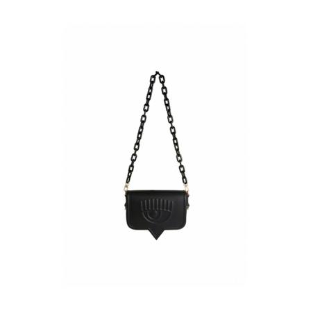 Chiara Ferragni Collection, Small Eyelike Bag Czarny, Kobieta, Rozmiar: ONE Size