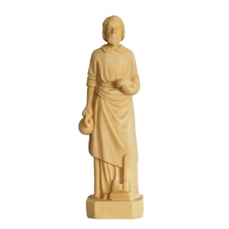 Saint Joseph Statue 6cm Høy Saint Joseph Figur Resin Snekker Joseph Skulptur Lykkeønske Gave for Hussalg