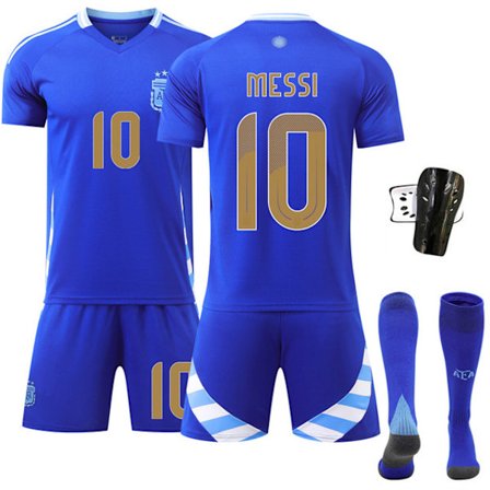 2425 Argentina Messi bortedrakt med beskyttelsesutstyr