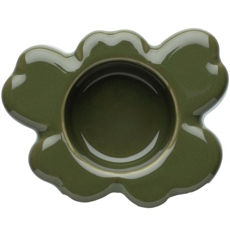 Marimekko Unikko telysholder 10 cm, grønn