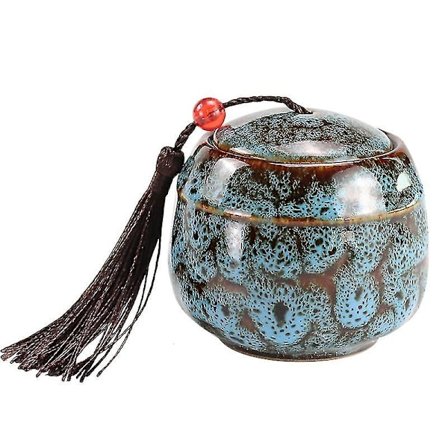 2,4 tuuman keramiikka lemmikkieläinten arkut, lemmikkieläinten muistouurna tupsulla