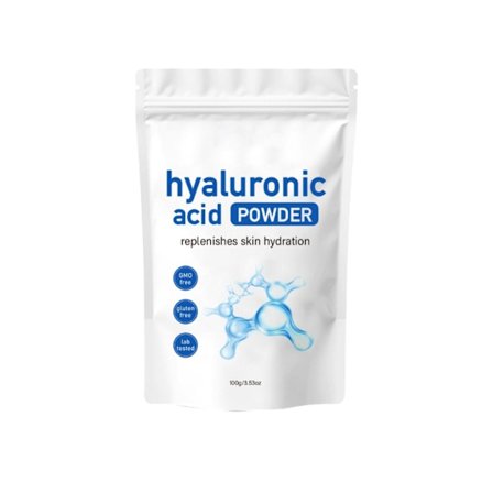 Hyaluronsyra pulver med låg molekylvikt reducerar torr hud för kvinnor