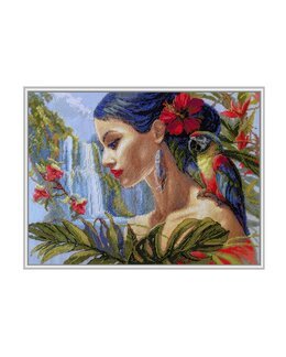 Broderipakke Bilde Tropisk Moder Jord - Aine