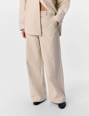 Object Objyale Mw Lo Pant E Ss Fair - Beige - XS