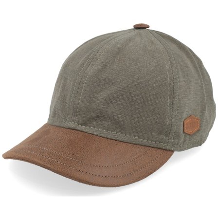 MJM Hats - Grønn unconstructed Caps - Baseball Cotton Green Dad Cap @ Hatstore