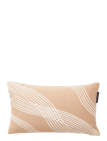 Lexington Home Waves Recycled Heavy Cotton Twill 50X30 Pillow Beige
