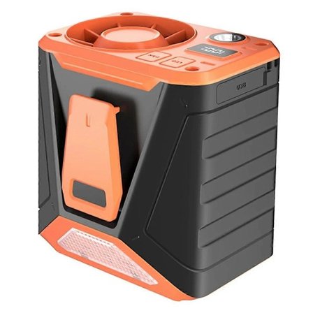 Mini Bærbar Talje Clip Fan 3 Hastighed Køleventilator 9000mAh Bælte Clip Fan Bærbar Personlig Ventilator til Udendørs Klatring A