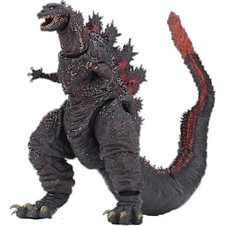 Sun Rain Godzilla - 12-tommer hoved- og hale-actionfigur Godzilla-WELLNGS