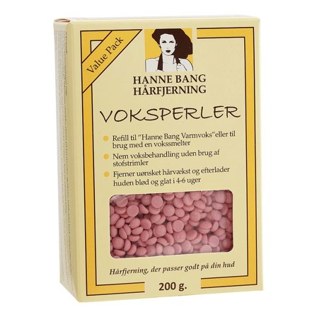 Hanne Bang Voksperler 200 g, Skincare, Hårfjerning, Voks & Strips