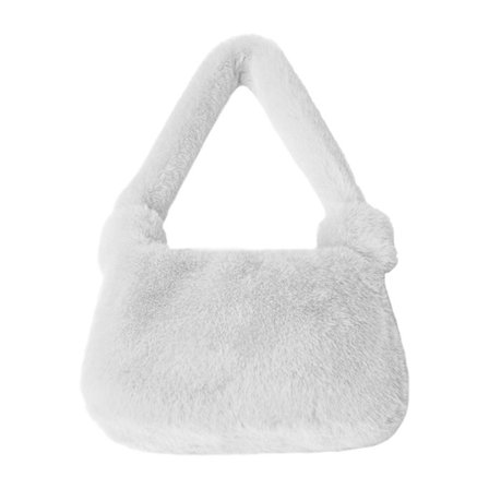 Firkantet Veske Håndveske HVIT