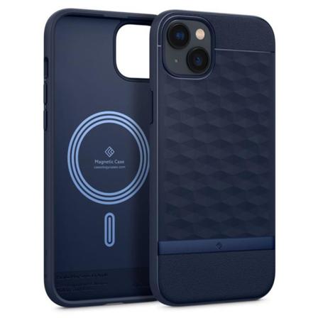Spigen Iphone 14 Magsafe Skal Caseology Parallax - Midnattsblå