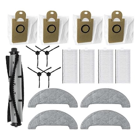 För Blaupunkt Bluebot Comfort Plus Huvudborste Sidoborste Hepa Filter