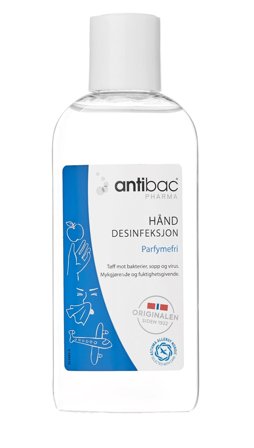 Antibac Pharma 85 % hånddesinfeksjon gel 150 ml