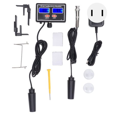 SG PH EC SALT ORP TDS CF TEMP 24-timers vannkvalitetsmåler for akvarium og basseng