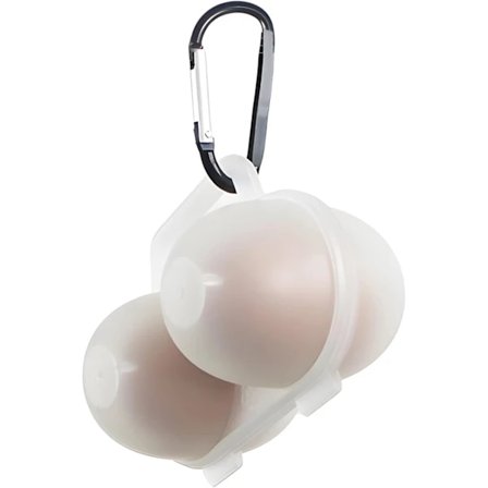 2 Rom Eggboks, Eggboks i Plast, Eggoppbevaring, Eggbeholder, Eggboks Plast