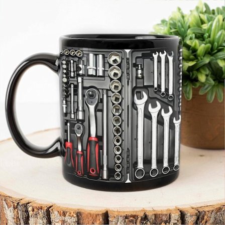 Morsom kaffekopp Mekaniker Verktøykasse Sett, Auto/Bil Mekaniker Gave 11 OZ
