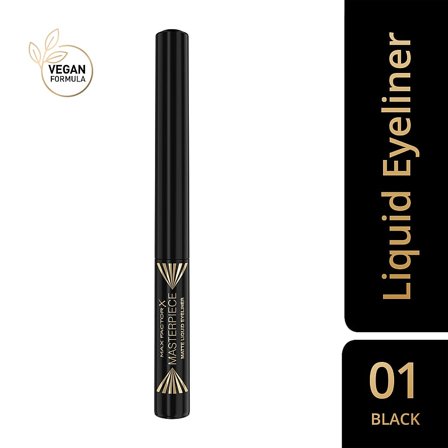 Max Factor Masterpiece Liquid Eyeliner Black, Makeup, Øjne, Eyeliner