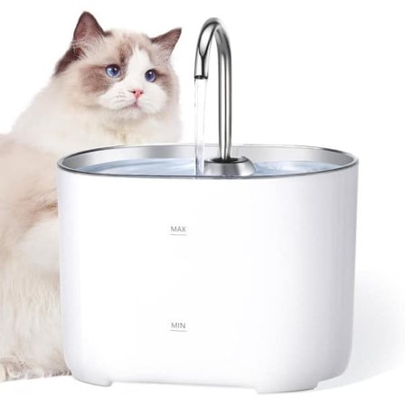 2,2 litran juoma-automaatti kissoille ja koirille, hiljainen kulho